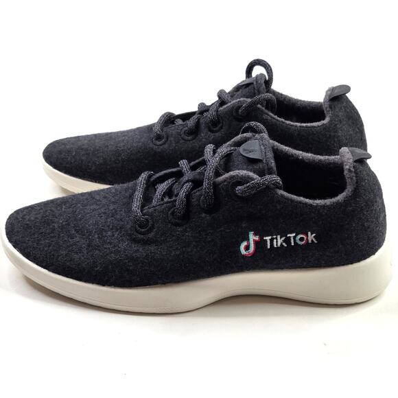 Allbirds Wool Runners Gray Women’s Size 8 Collab TikTok Tuke Jo - Picture 7 of 11